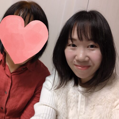 お客様と一緒に撮らせていただいたお写真