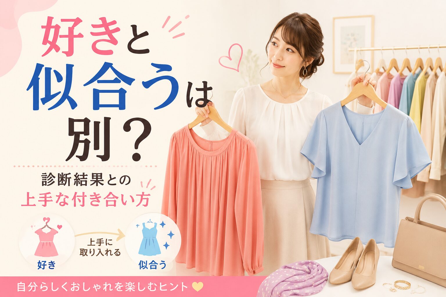 「似合う」と「好き」は別。診断結果を楽しむための考え方